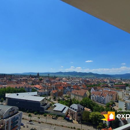 Bel Appartement Avec Vue Splendide Sur Toute La Ville De Colmar - Parking Gratuit Exterior photo