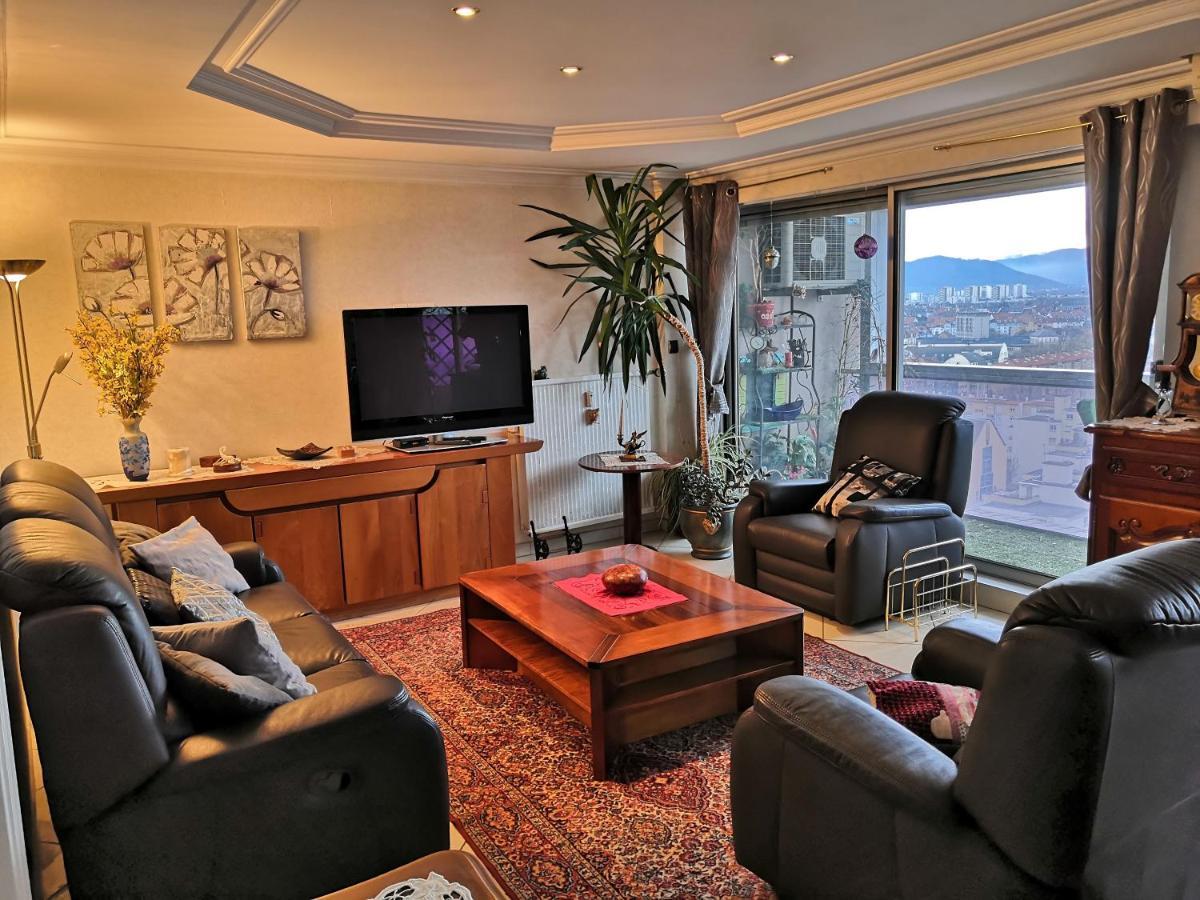 Bel Appartement Avec Vue Splendide Sur Toute La Ville De Colmar - Parking Gratuit Exterior photo