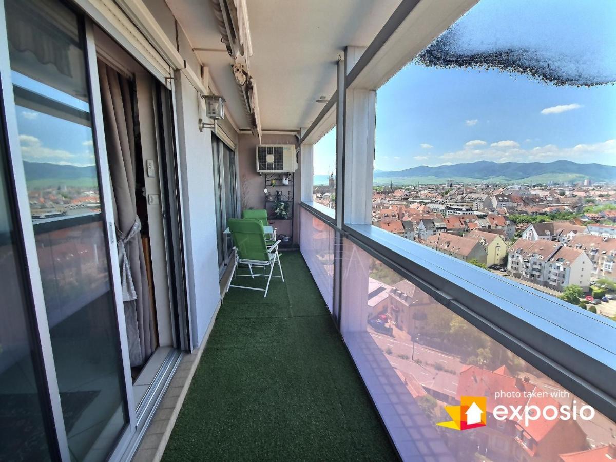 Bel Appartement Avec Vue Splendide Sur Toute La Ville De Colmar - Parking Gratuit Exterior photo